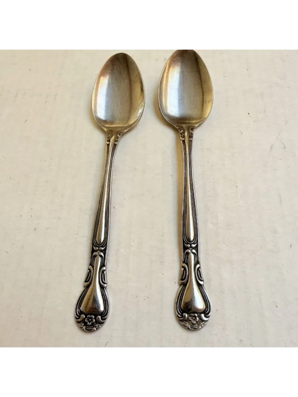 Plantation Stainless Japan Tablespoon Flatware Set of 2 Vintage Replacement
